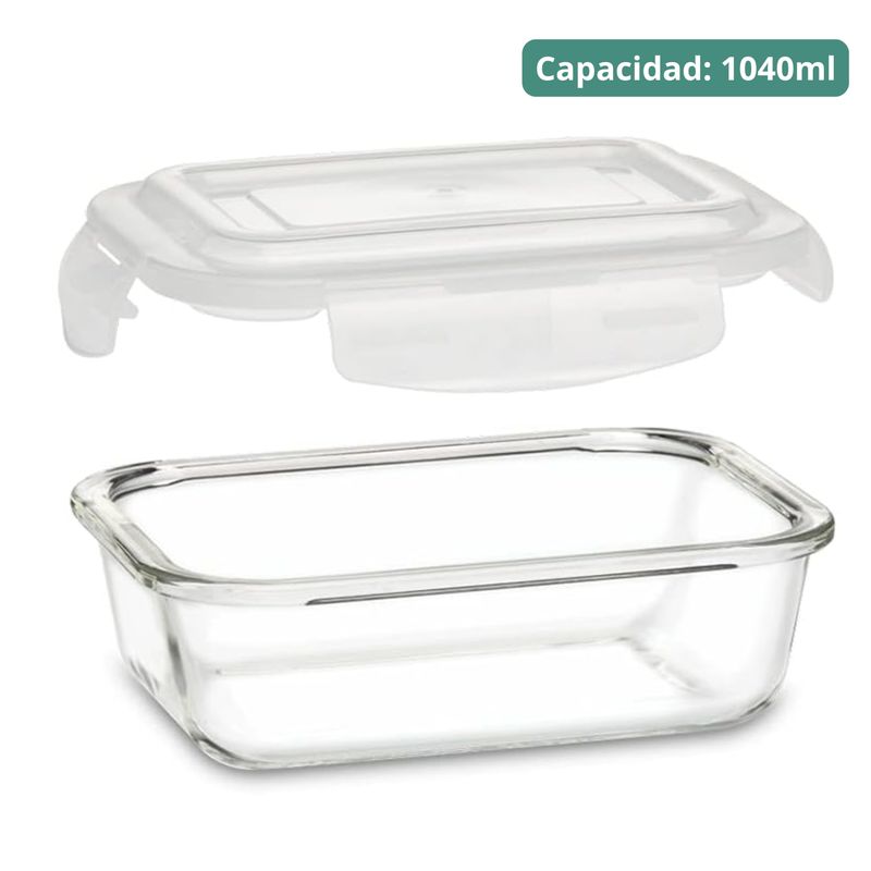 Taper de Vidrio Hermetico -15-